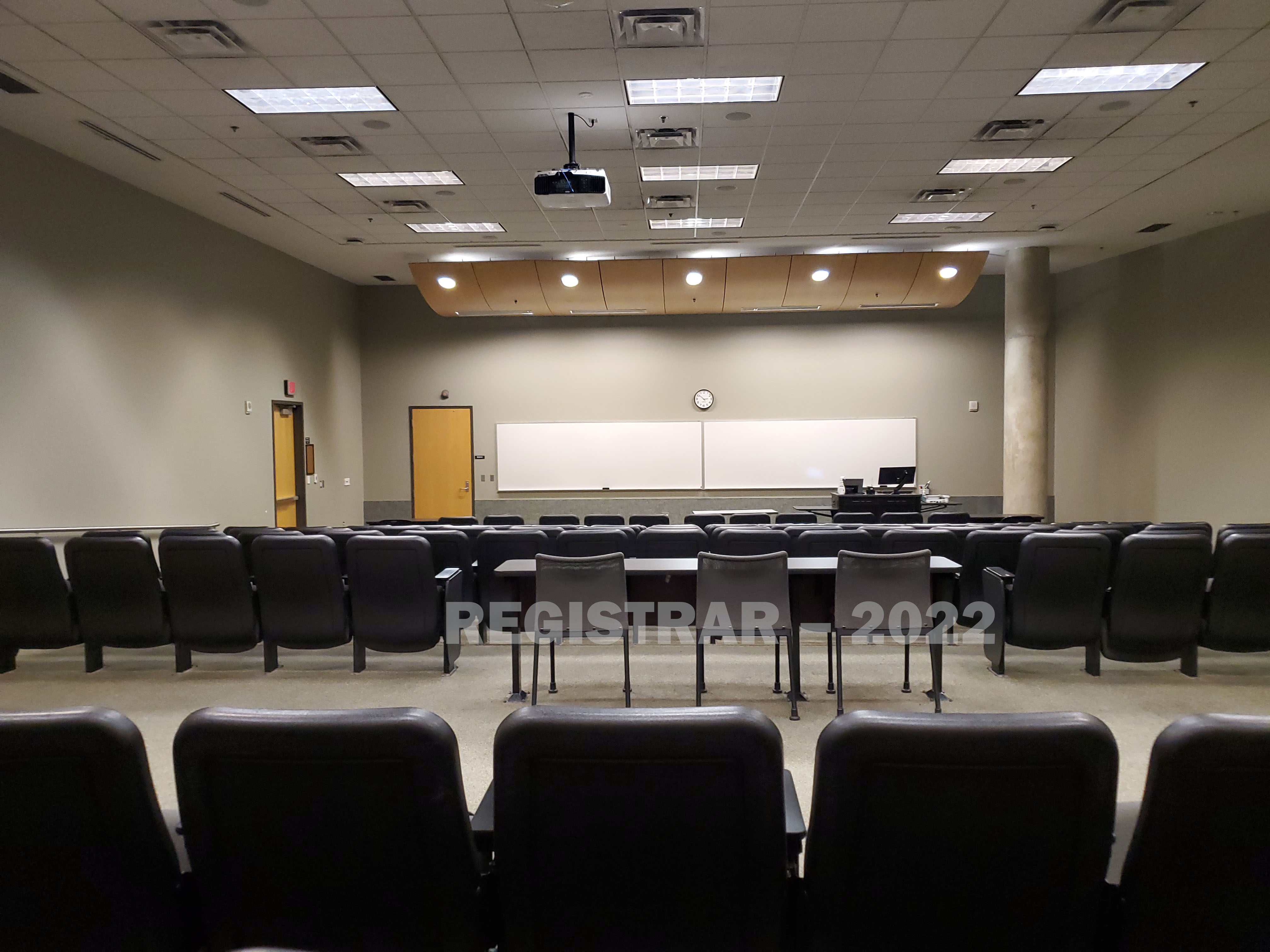 Scott Lab room East 1 view from the back of the room