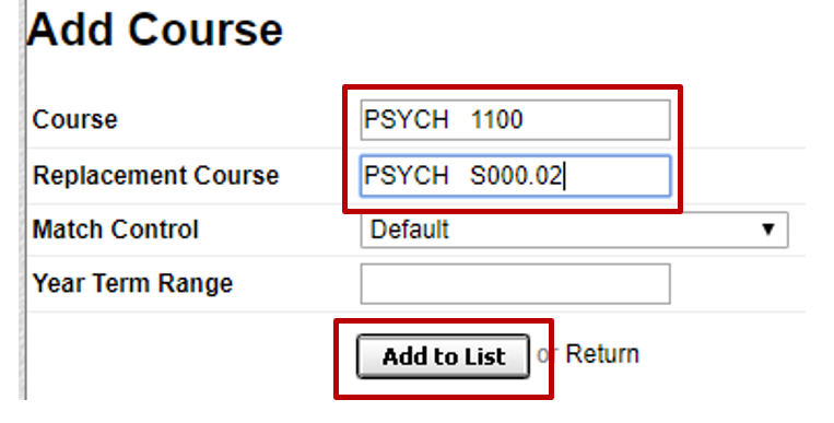 screenshot showing text fields to add exception information