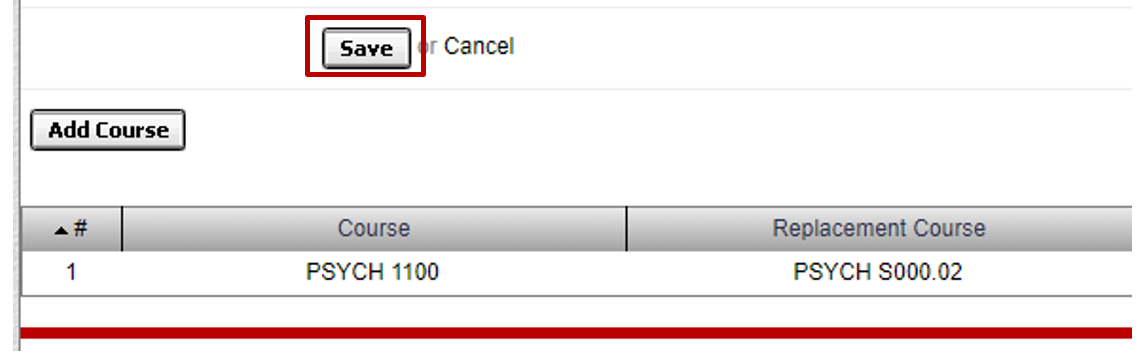 screenshot of "save" button